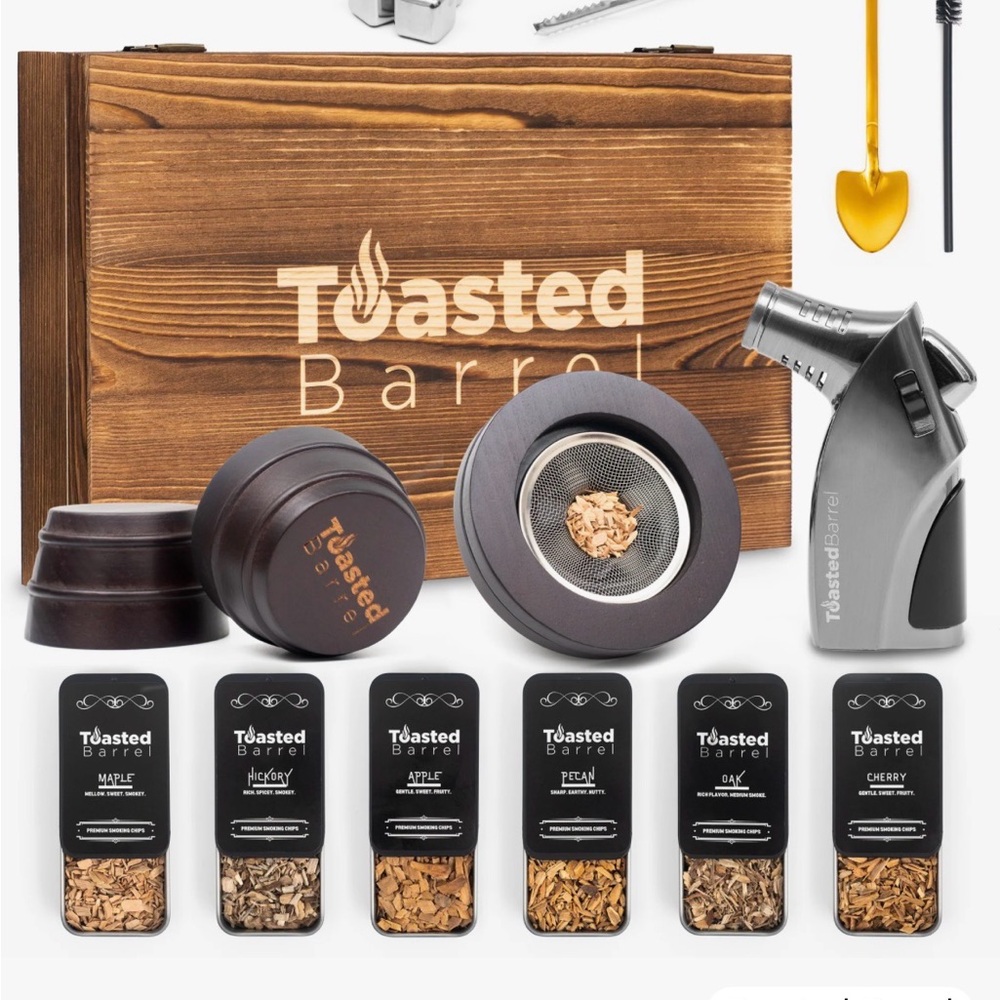 Toasted Barrel Premium Cocktail Smoker Kit (No Butane)